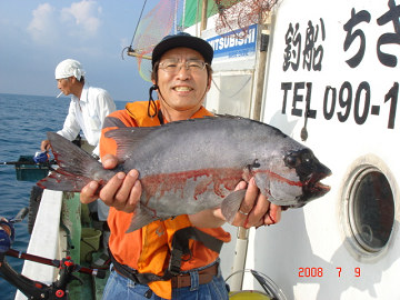 7月9日 石鯛