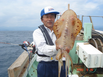 9月24日 アオリイカ