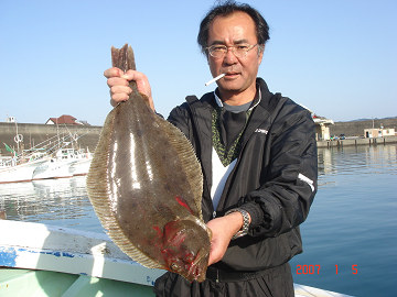 1月5日 ヒラメ