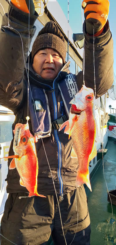 深海釣り アカムツ